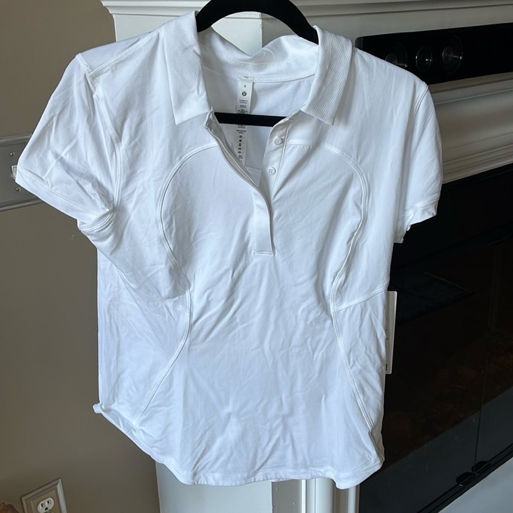 Lululemon Quick-Drying Short Sleeve Polo Size 8
